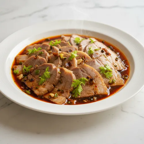 サンニベギョク(韓国風冷製豚肉)