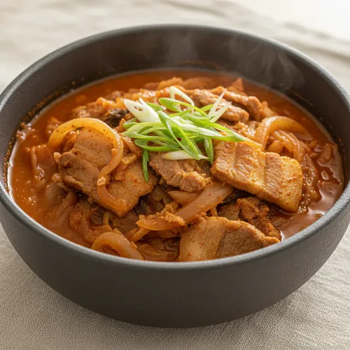 イム・ソングンシェフの豚肉キムチチャグルイ
