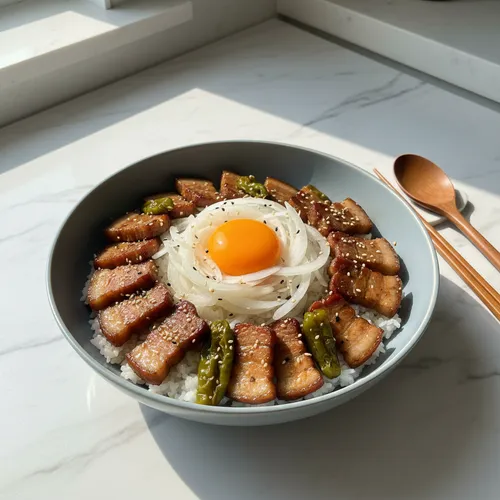 超簡単！甘辛豚バラチャーシュー丼