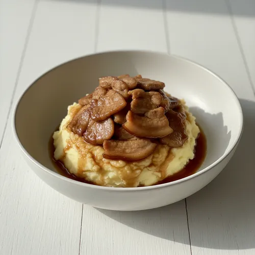 ハンジョンサル(豚首肉)の煮込み