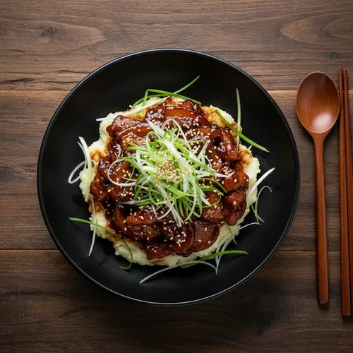 豚首肉の醤油煮