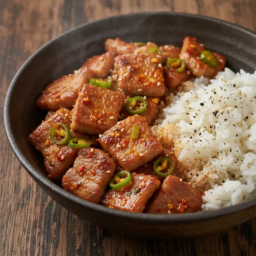 辛旨豚肩ロース焼き