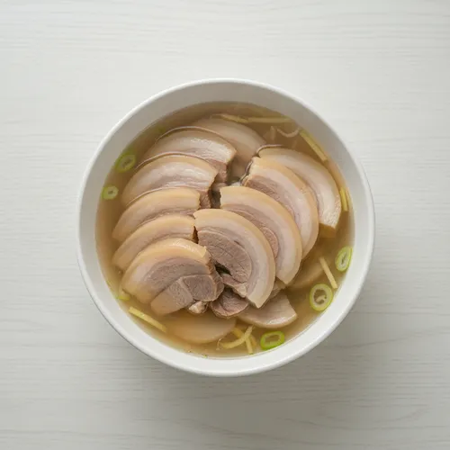 豚首肉のスユク（韓国風蒸し豚）