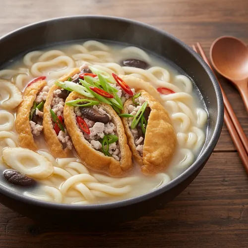 油揚げうどん