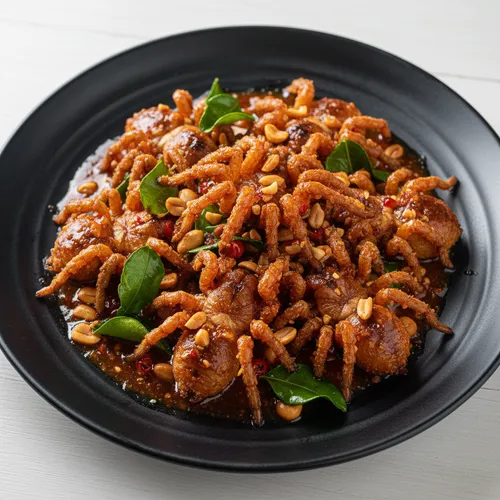 カリッとタランチュラの唐揚げ(Crispy Fried Tarantula)