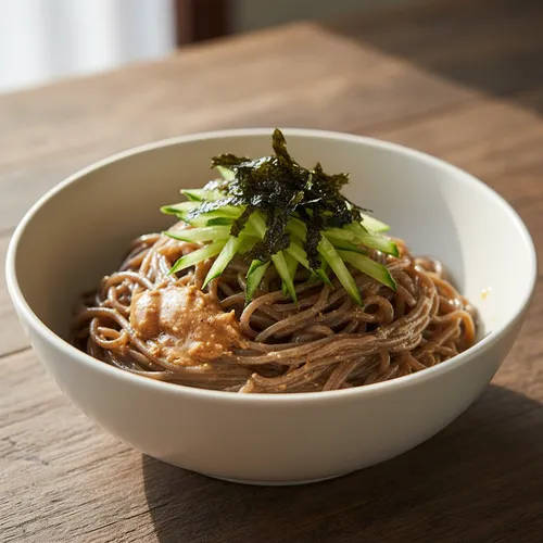 イ・ヨンボクシェフ絶賛！ピーナッツバターえごま油冷麺