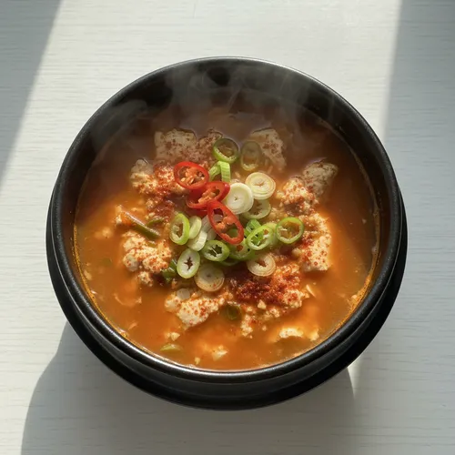 5분 순두부 찌개