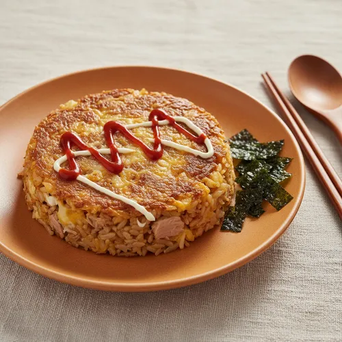 冷やご飯のツナチーズ炒め