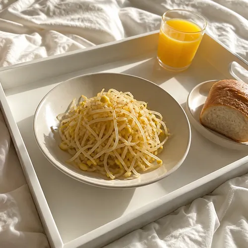 チャン・シニョンの3分で完成!超簡単な豆もやしの和え物