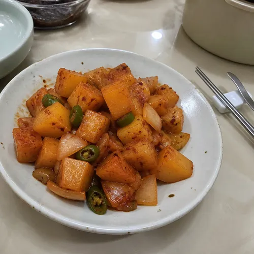 もちもちじゃがいもの煮物