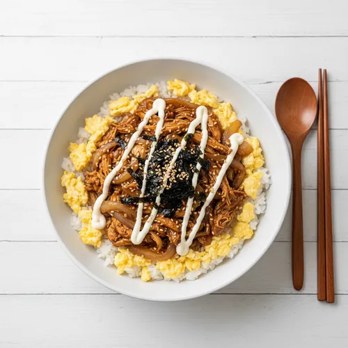 ダイエットチキンマヨ丼