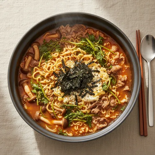 ワンパン トンチョンシャブシャブラーメン