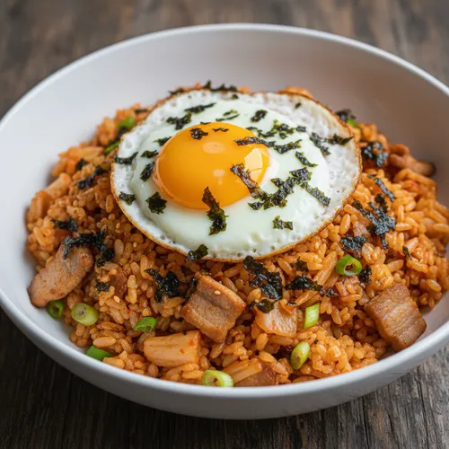 キムチ炒めご飯