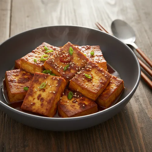 イモカセ風豆腐の煮付け