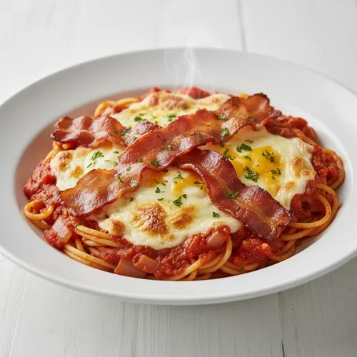 電子レンジオーブンスパゲッティ