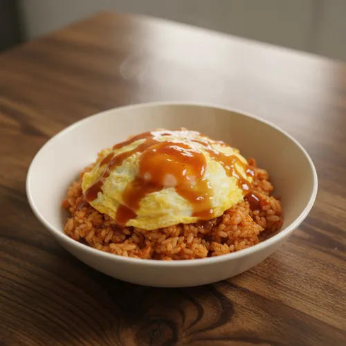キムチ卵丼