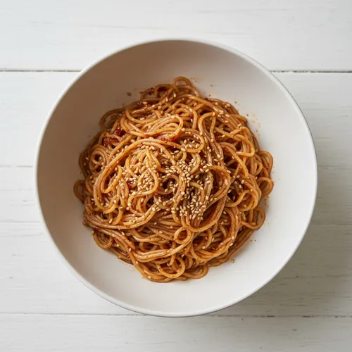 超簡単 カンジャンビビン麺