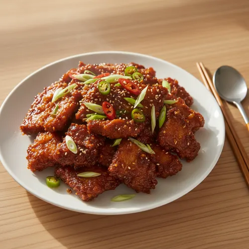 イ・チャンウォンの半干しスケトウダラのヤンニョムチキン