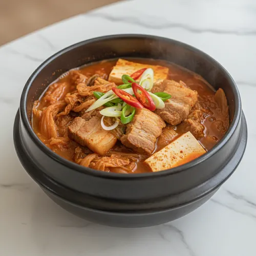 豚肉キムチチゲ