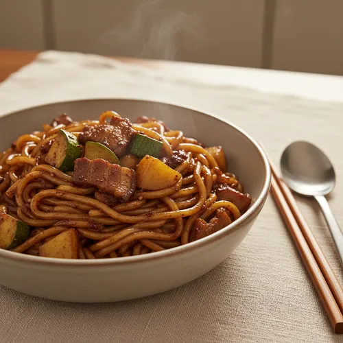 ワンステップ春ジャン ジャージャー麺