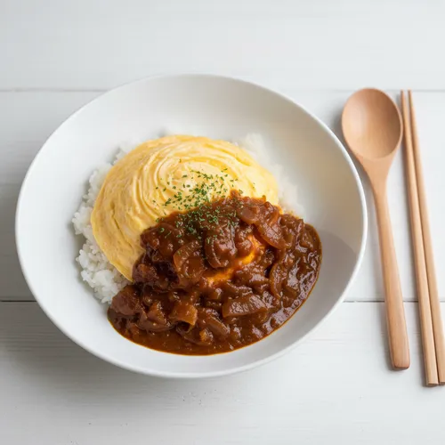 玉ねぎのキャラメリゼカレーライス