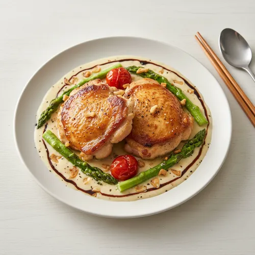 チキンクリームステーキ