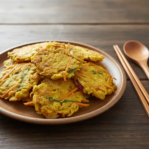 さつまいものカレー風味野菜天ぷら
