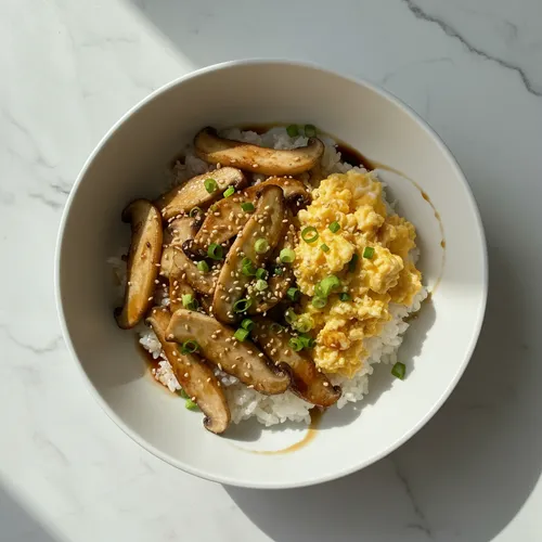 超簡単エリンギ丼