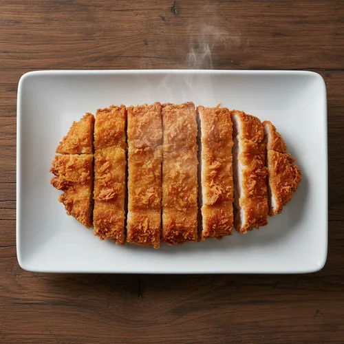 豚ロース肉のとんかつ