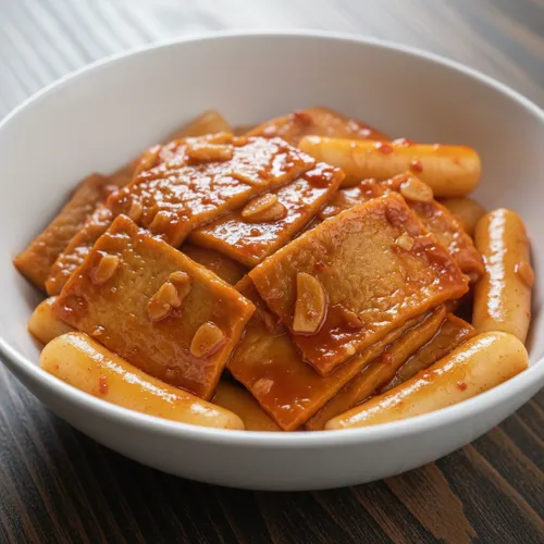안매운 떡볶이