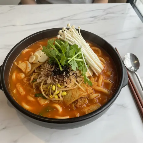 伝説のトゥダリ キムチうどん