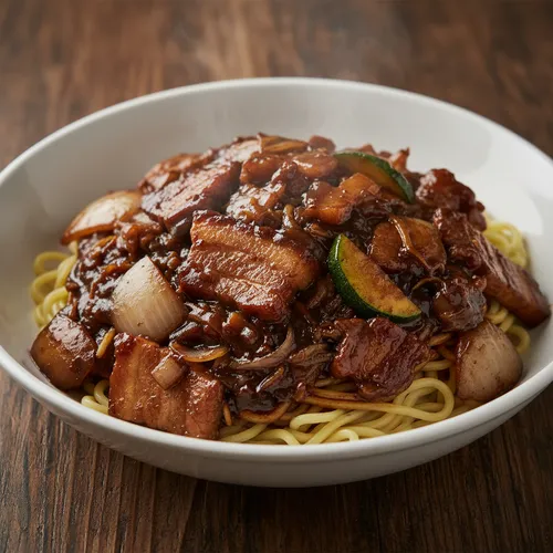 中華料理店風ジャージャー麺