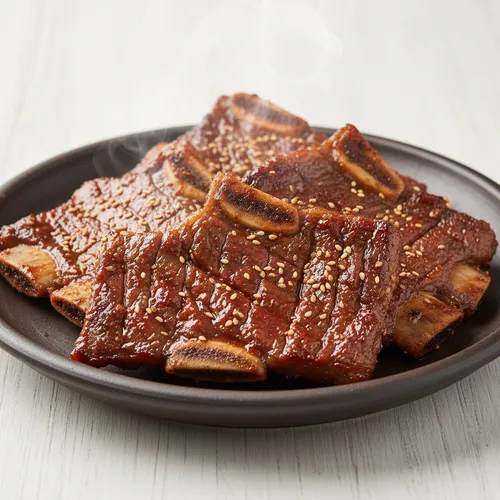 年間売上17億！肉汁たっぷり味付けカルビ