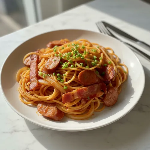 ナポリタンパスタ