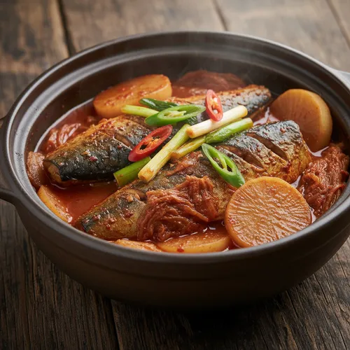 고등어김치조림