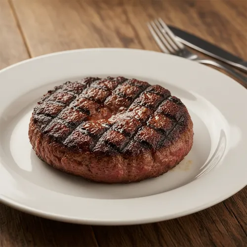 完璧なハンバーガーパティ