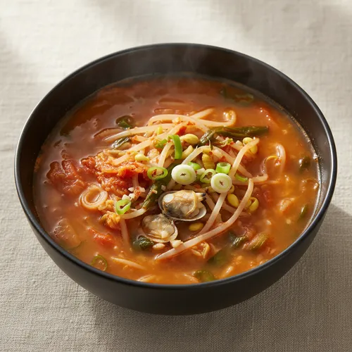 キムチ豆もやしスープ