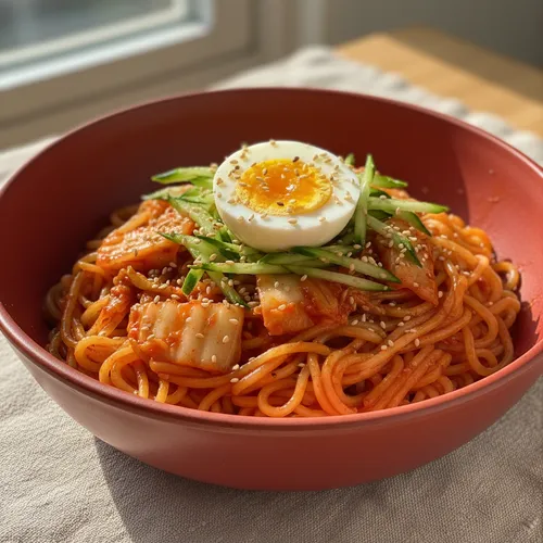 김치 비빔국수
