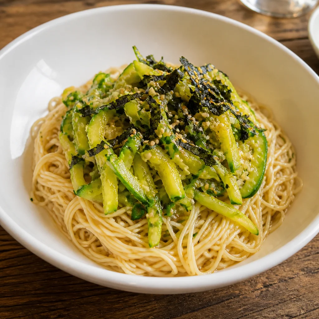 ヨム・ジョンア風韓国かぼちゃそうめん