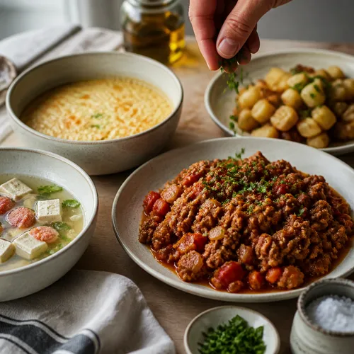 전자레인지 반찬 4종 세트