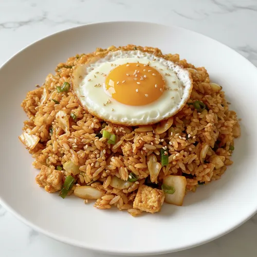 キムチ炒めご飯（ダイエットバージョン）