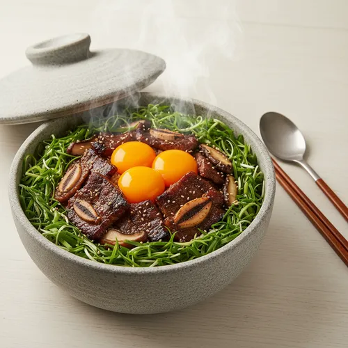 カルビ釜飯