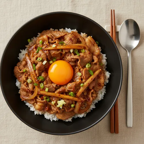 돼지고기 덮밥(부타동)