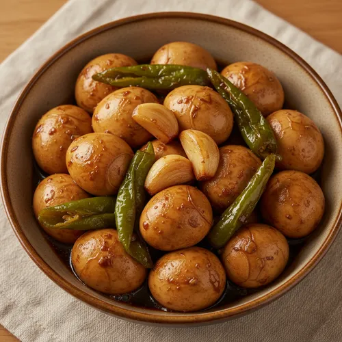 イウォンイルさんのうずらの卵の煮物