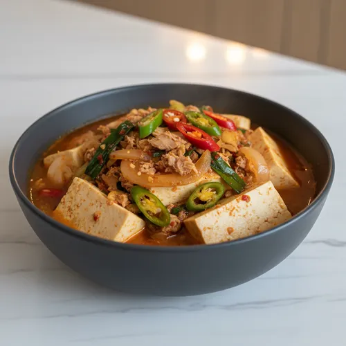 ツナと豆腐の煮物（トゥブ チャックリ）