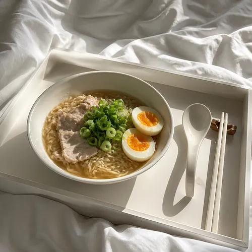 低カロリー高タンパク豚骨ラーメン