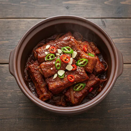 매콤 등갈비찜