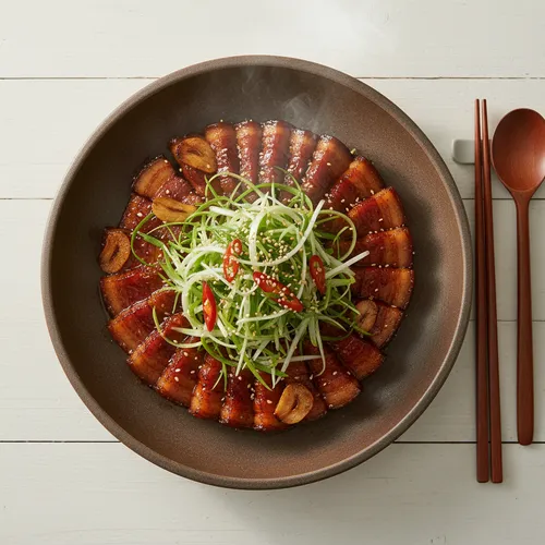 통삼겹 간장조림