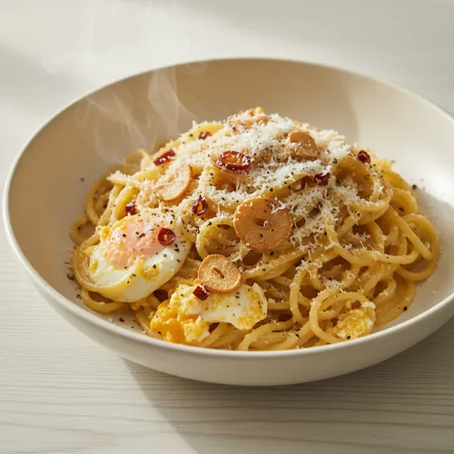 パブリの目玉焼きパスタ