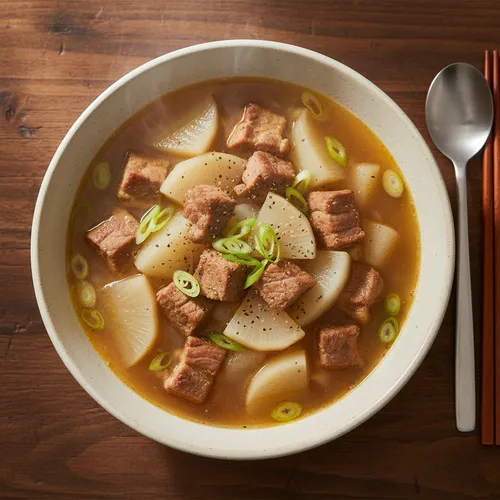 豚肉ムクク（大根スープ）